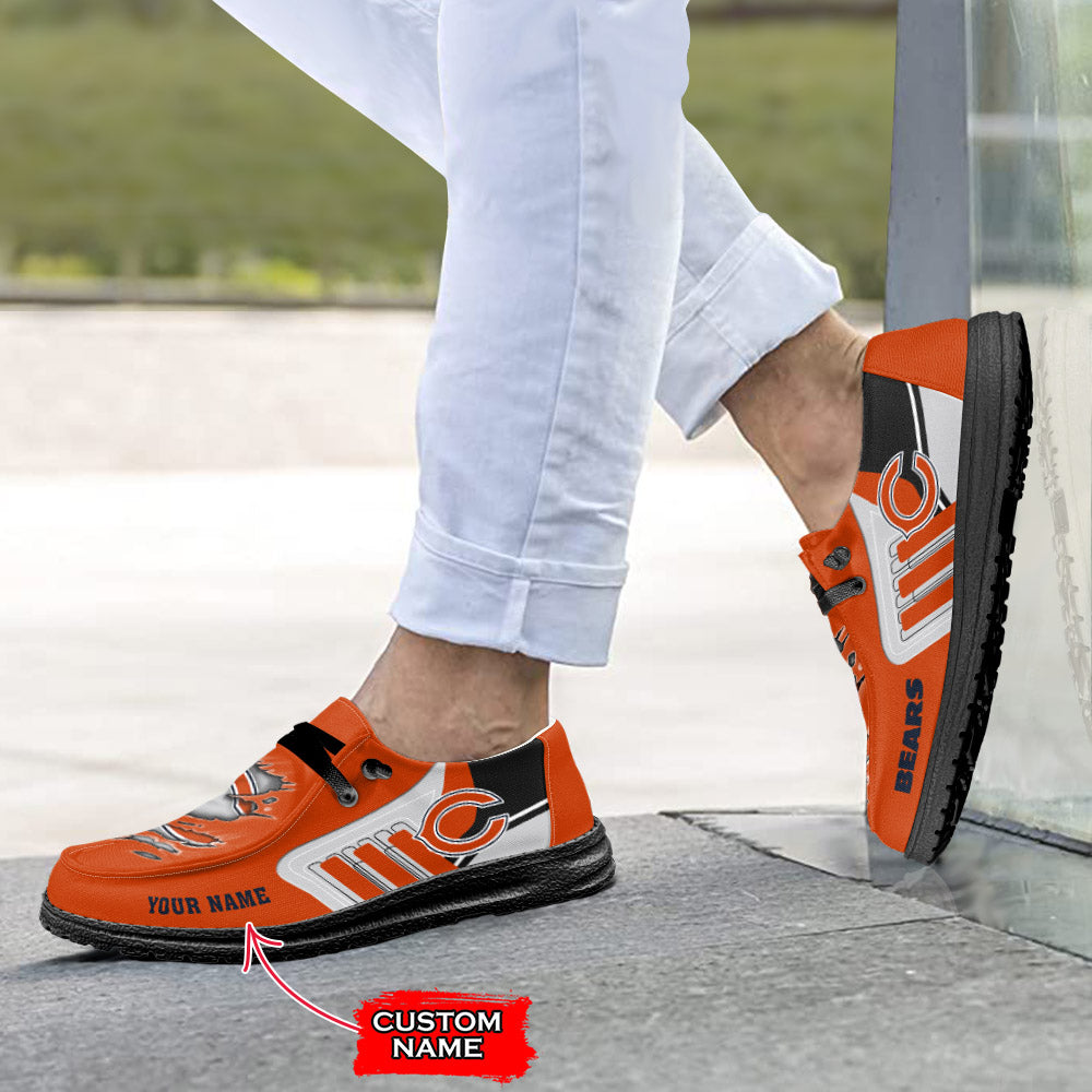 Chicago Bears Lace Up Loafers 2026
