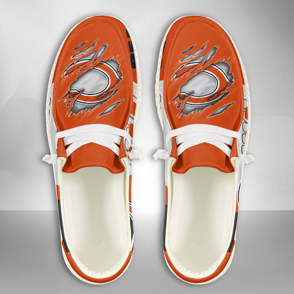 Chicago Bears Lace Up Loafers 2026