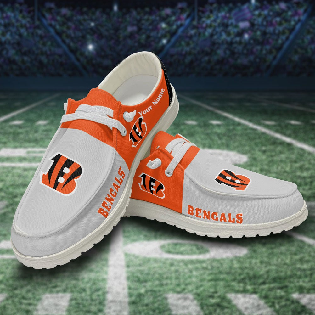 Cincinnati Bengals Lace Up Loafers 2026