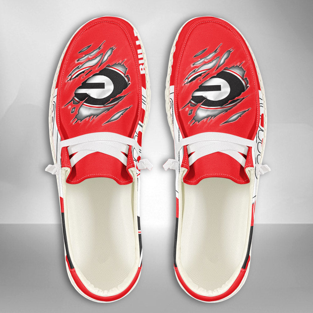 Georgia Bulldogs Lace Up Loafers 2026