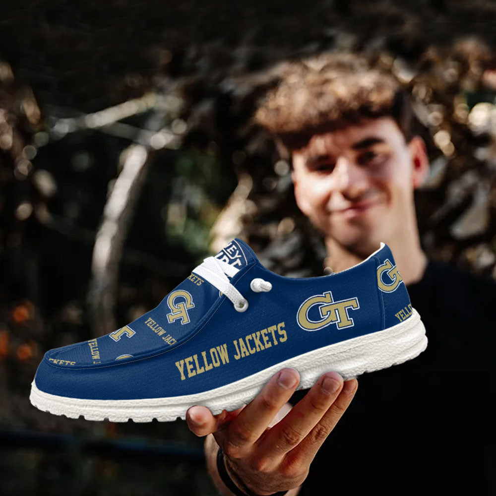 Georgia Tech Yellow Jackets Lace Up Loafers 2026