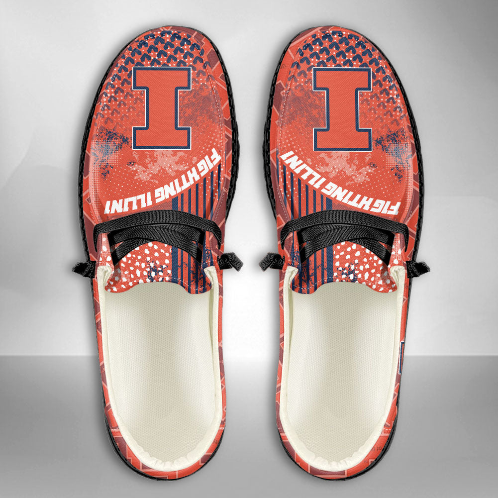 Illinois Fighting Illini Lace Up Loafers 2026