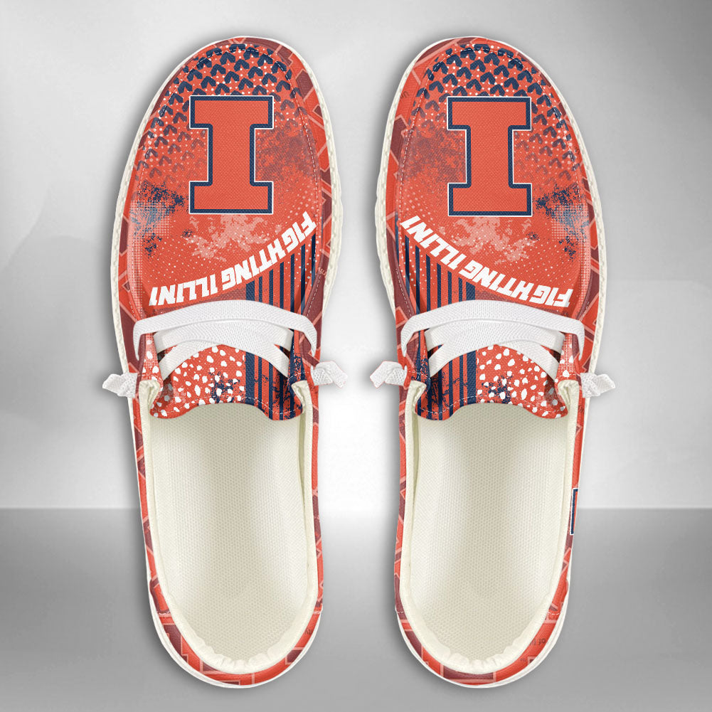 Illinois Fighting Illini Lace Up Loafers 2026