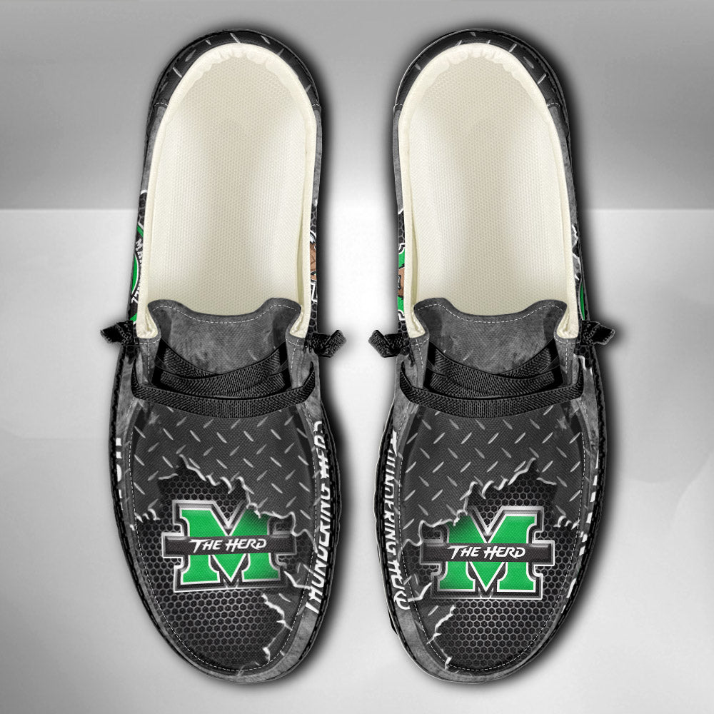 Marshall Thundering Herd Lace Up Loafers 2026
