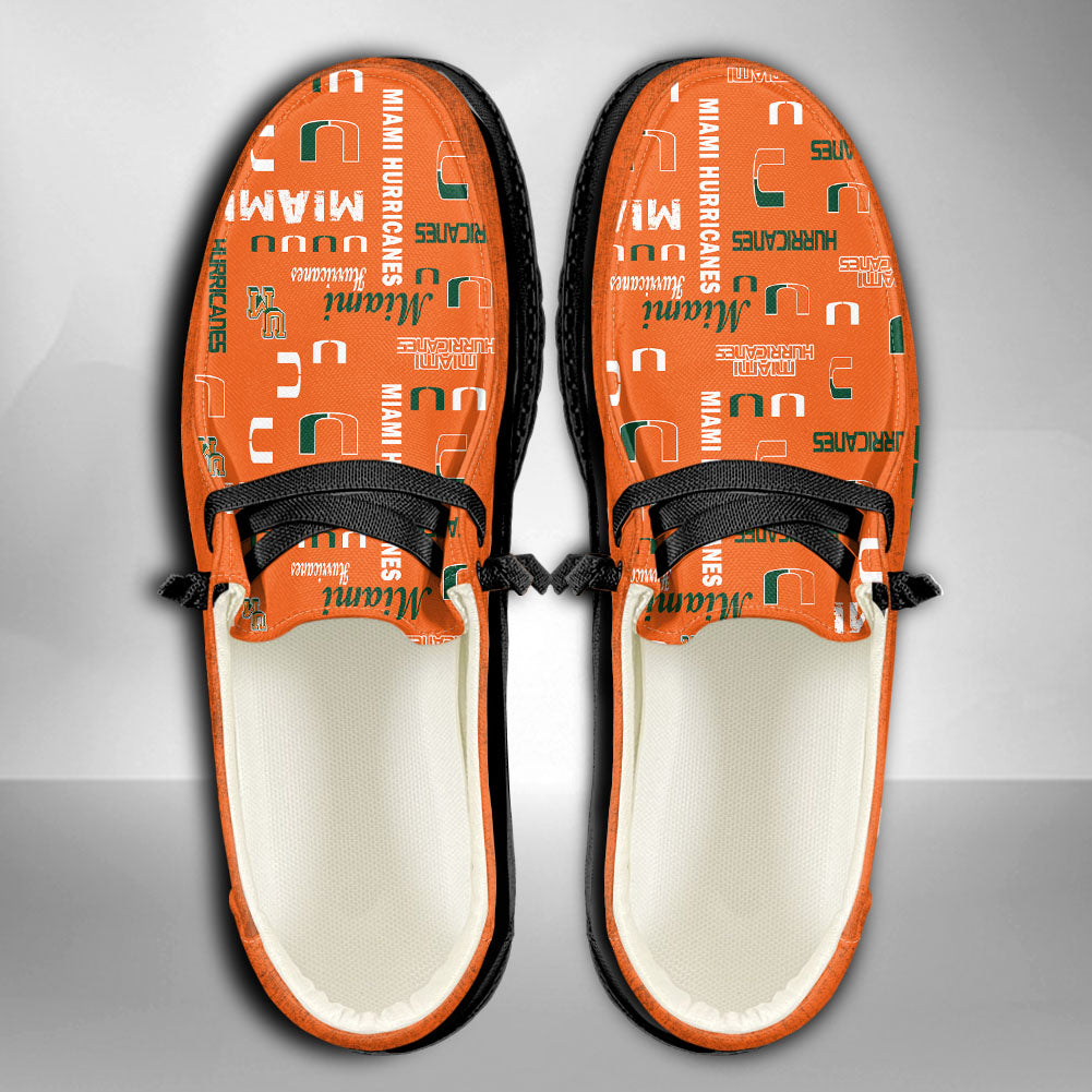 Miami Hurricanes Lace Up Loafers 2026