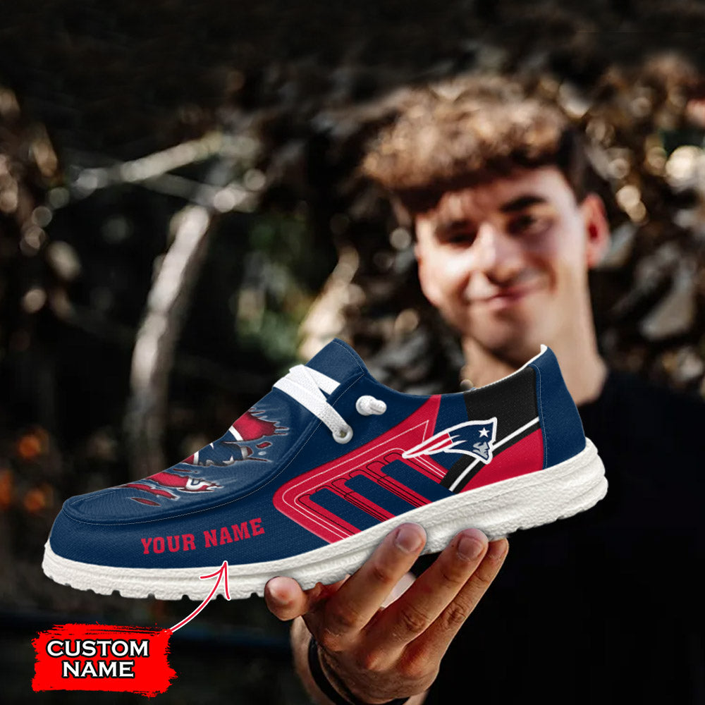 New England Patriots Lace Up Loafers 2026