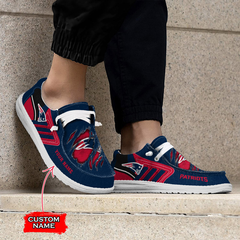 New England Patriots Lace Up Loafers 2026
