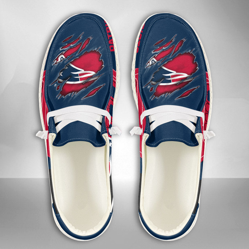 New England Patriots Lace Up Loafers 2026