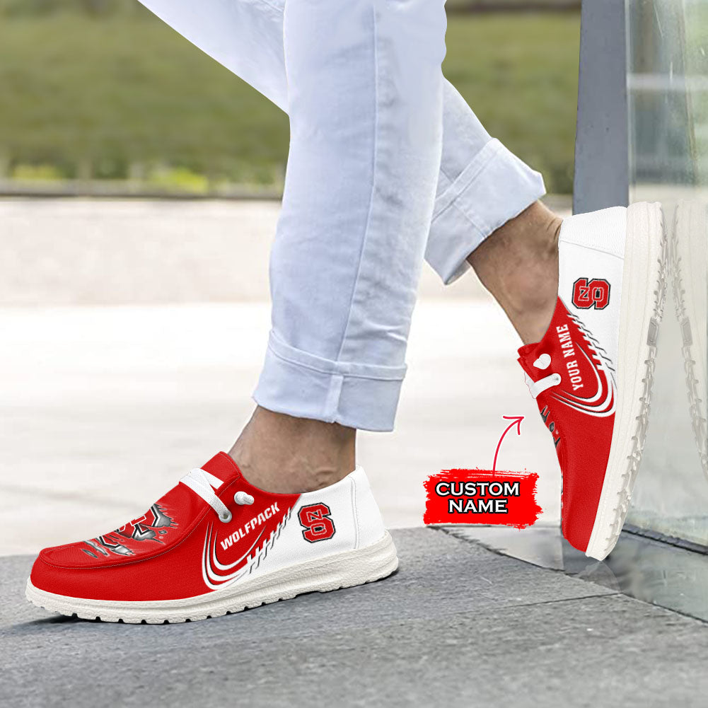 North Carolina State Wolfpack Lace Up Loafers 2026