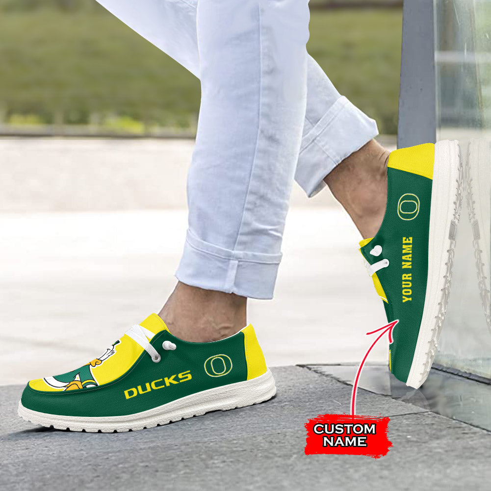 Oregon Ducks Lace Up Loafers 2026