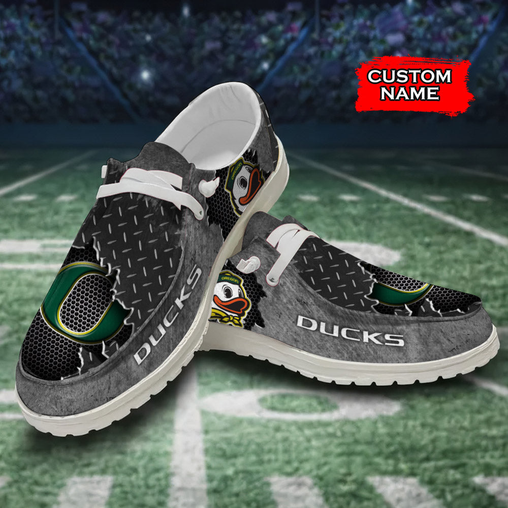 Oregon Ducks Lace Up Loafers 2026
