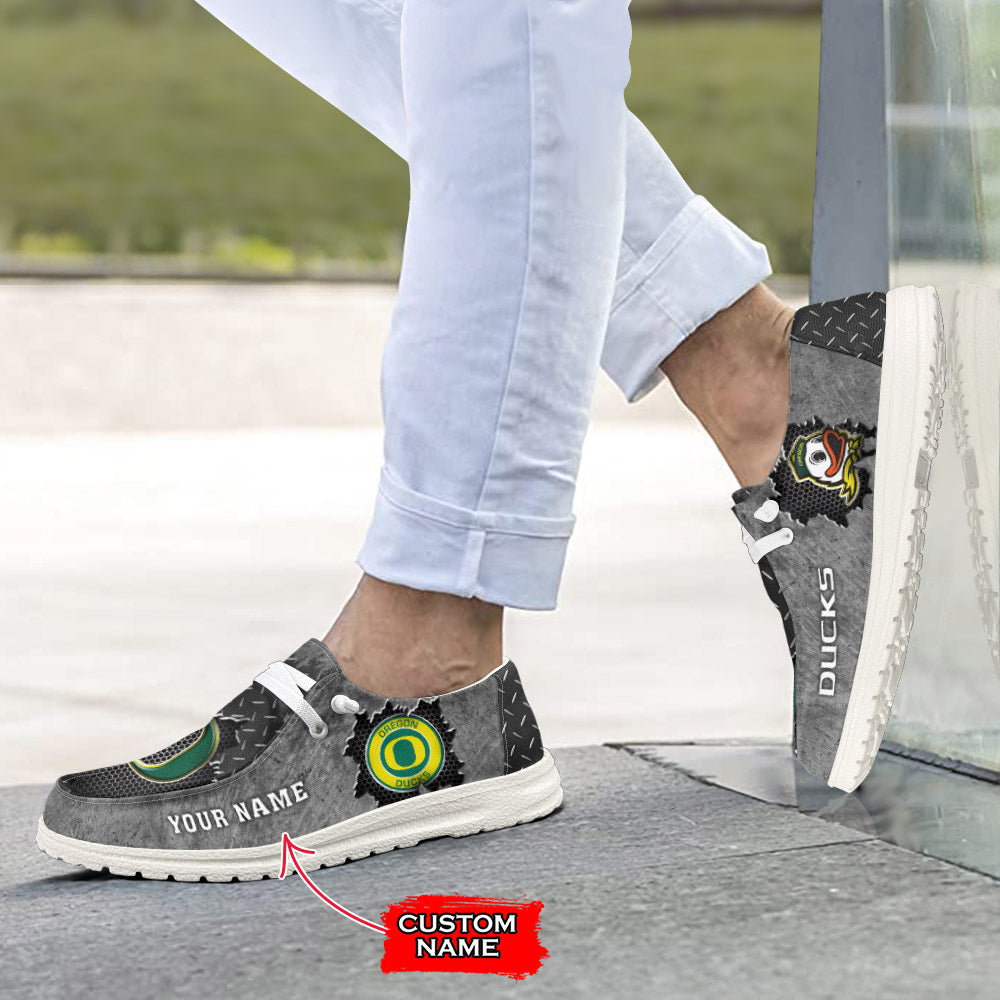 Oregon Ducks Lace Up Loafers 2026
