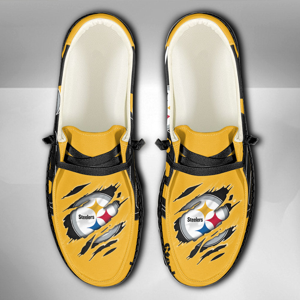 Pittsburgh Steelers Lace Up Loafers 2026