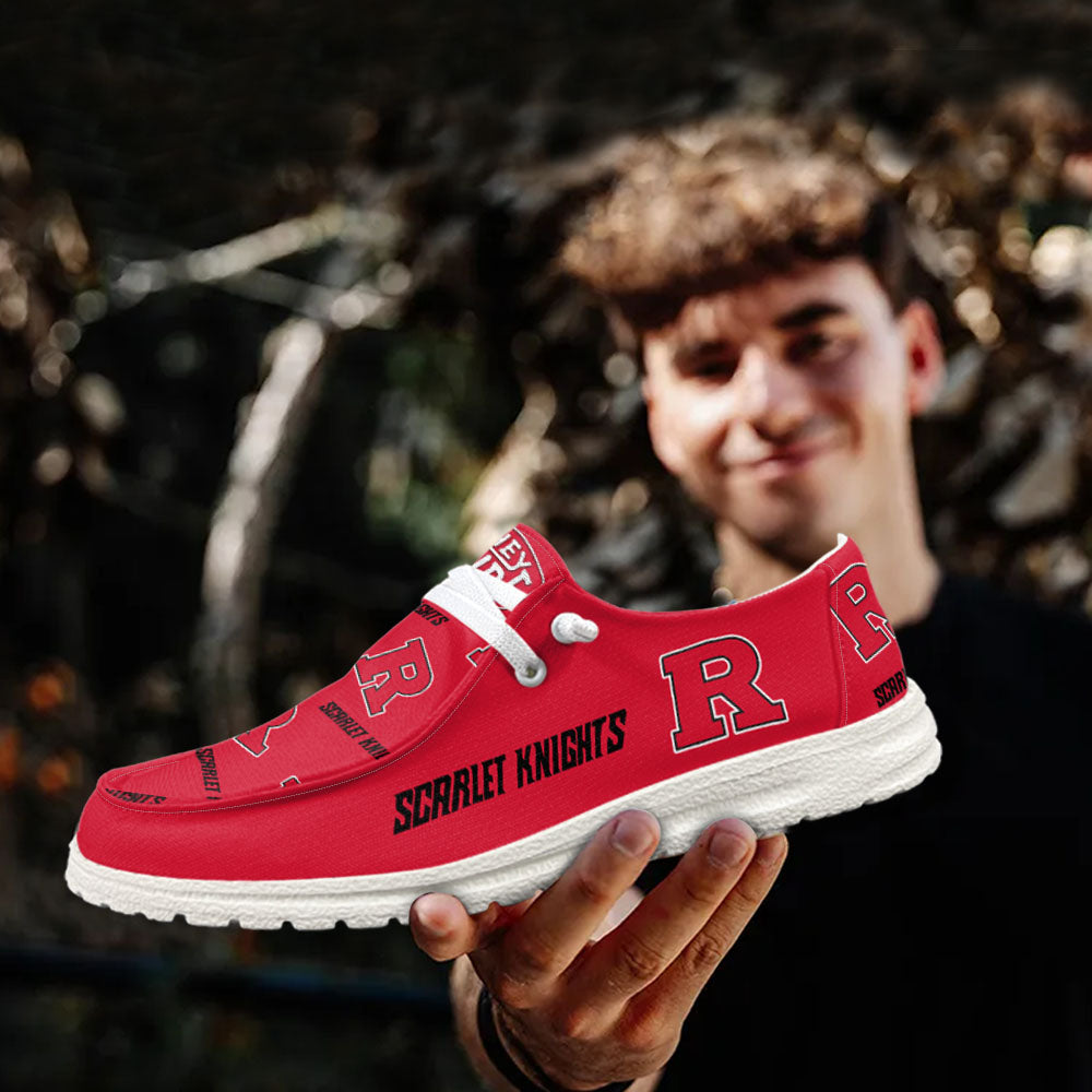 Rutgers Scarlet Knights Lace Up Loafers 2026