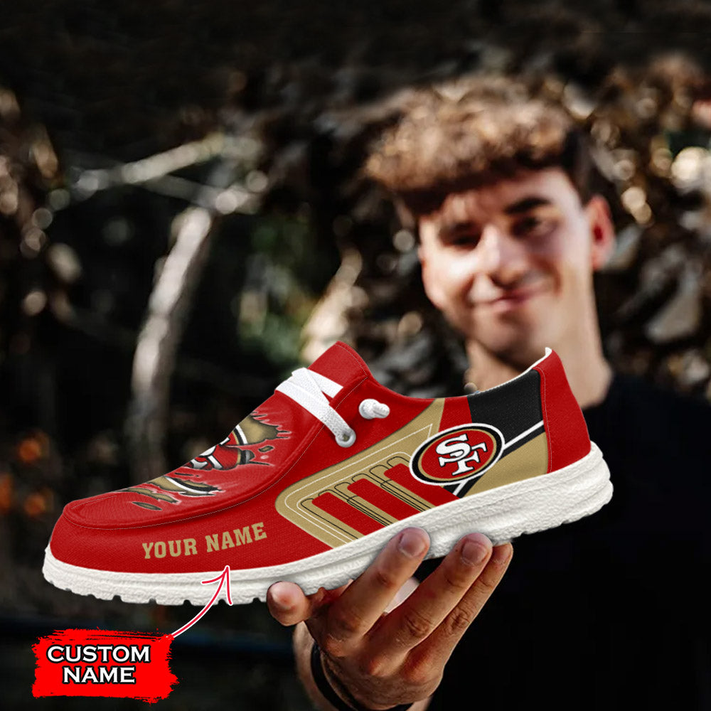 San Francisco 49ers Lace Up Loafers 2026