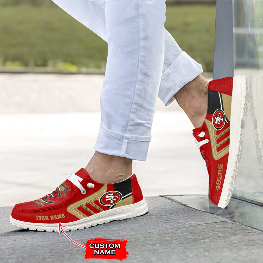 San Francisco 49ers Lace Up Loafers 2026