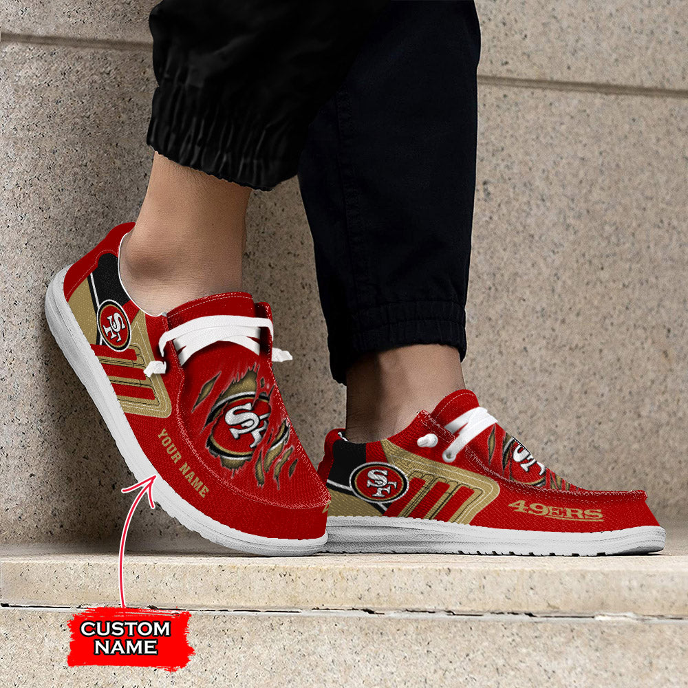San Francisco 49ers Lace Up Loafers 2026