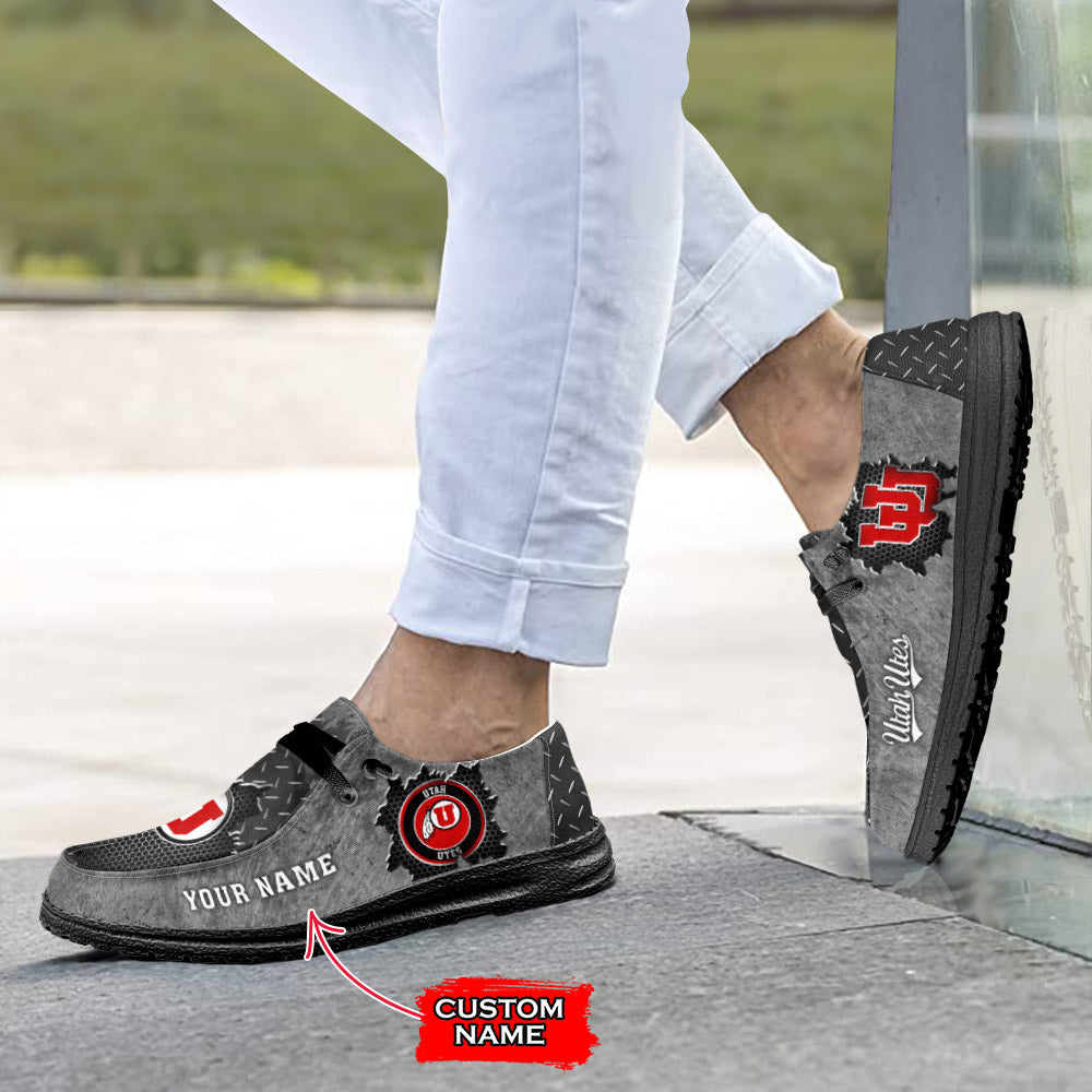 Utah Utes Lace Up Loafers 2026