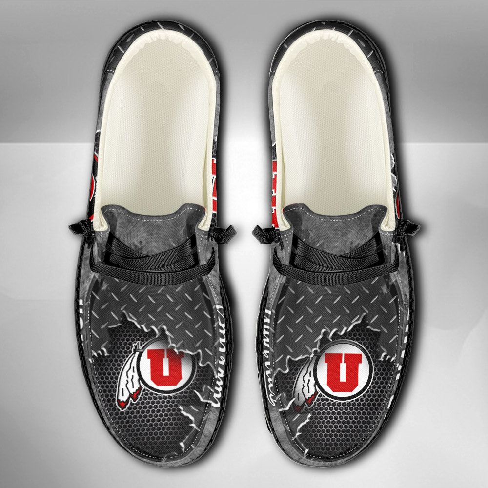 Utah Utes Lace Up Loafers 2026