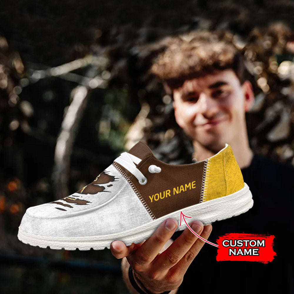 Wyoming Cowboys Lace Up Loafers 2026