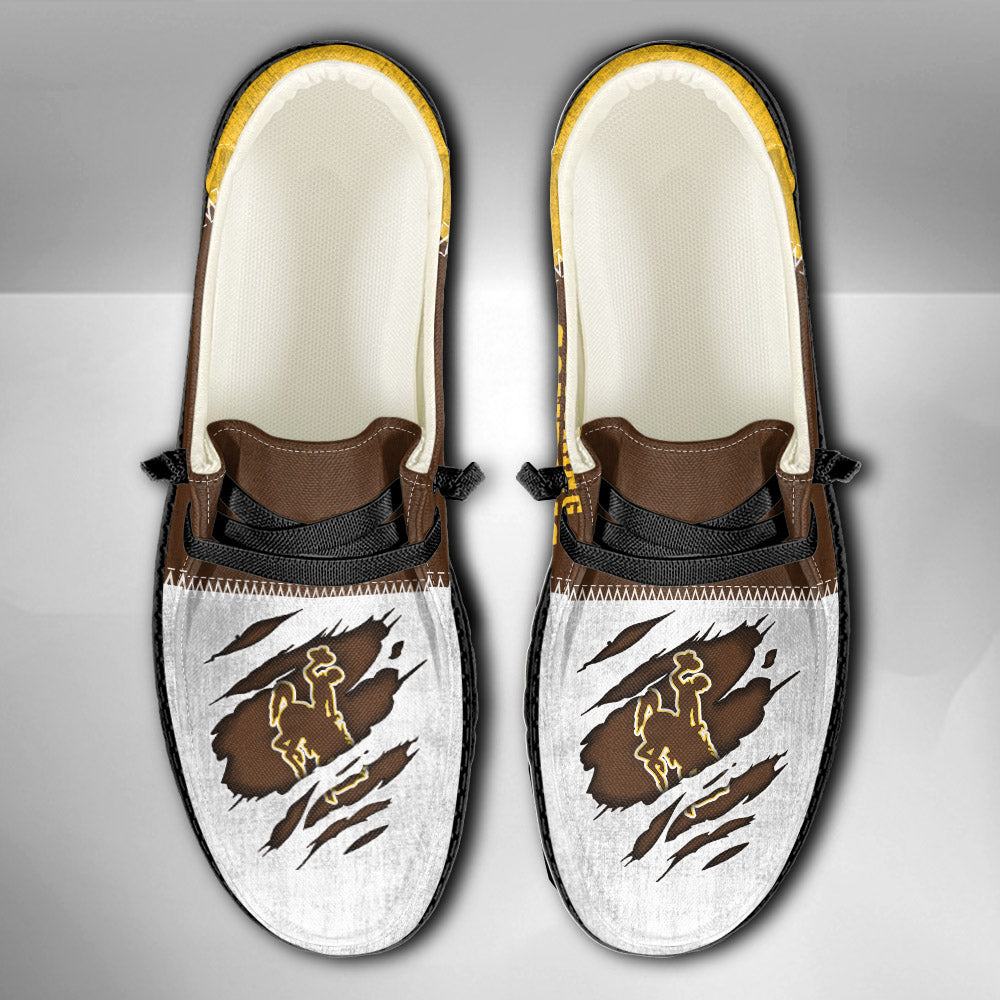 Wyoming Cowboys Lace Up Loafers 2026