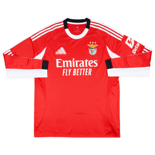 SL Benfica 2025/26 (Home) - Long Sleeve