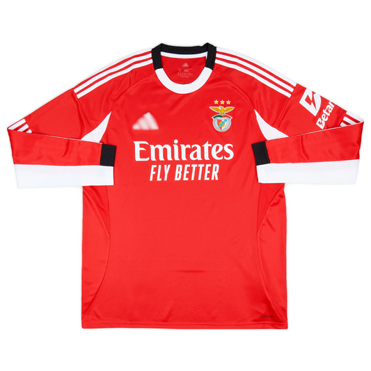 SL Benfica 2025/26 (Home) - Long Sleeve