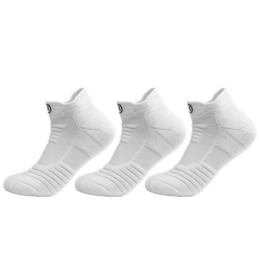 White Breathable Ankle Socks OrthoHike - 3 Pack